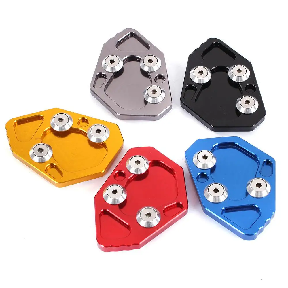 Ножная боковая подставка удлинитель опорная пластина мотоциклетная аксессуары