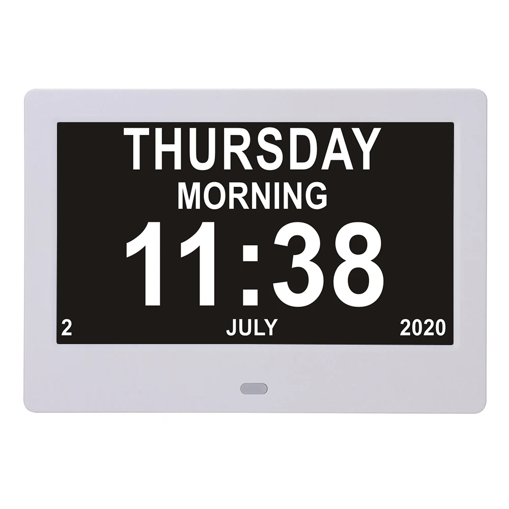 7-дюймовые часы 12 будильников уровень 5 автоматический дисплей с регулируемой