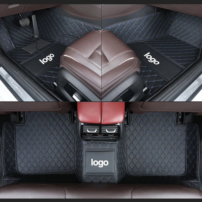 Custom LOGO Car Floor Mats for Jeep All Models Grand Cherokee renegade Commander Cherokee Wrangler patriot compass
