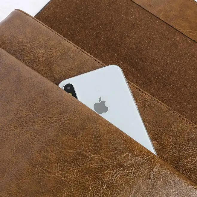 Деловой повседневный кожаный портфель для мужчин многофункциональная сумка на