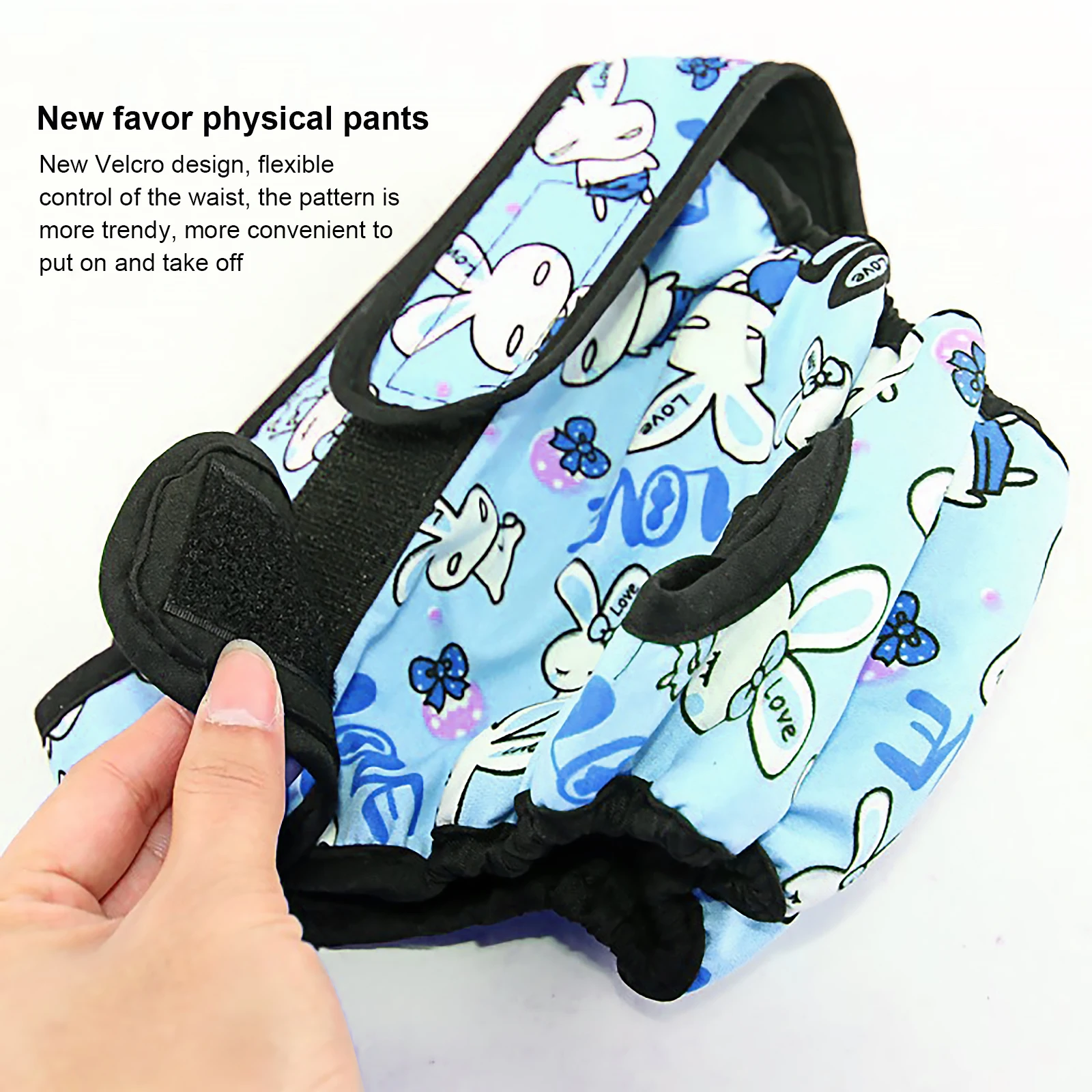 

S-L Dog Diaper Physiological Pants Sanitary Washable Female Dog Panties Shorts Underwear Briefs For Dogs Sanitary Panties