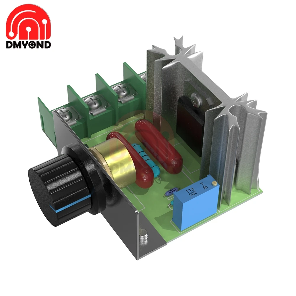 Настраиваемый Бесщеточный Регулятор скорости двигателя SCR контроллер