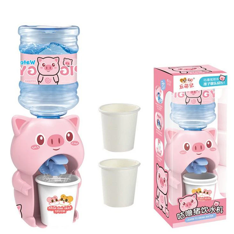 

Mini Cartoon Drink Water Dispenser Toy Kitchen Play House Toys Mini Water Dispenser Toy Kitchen Playhouse