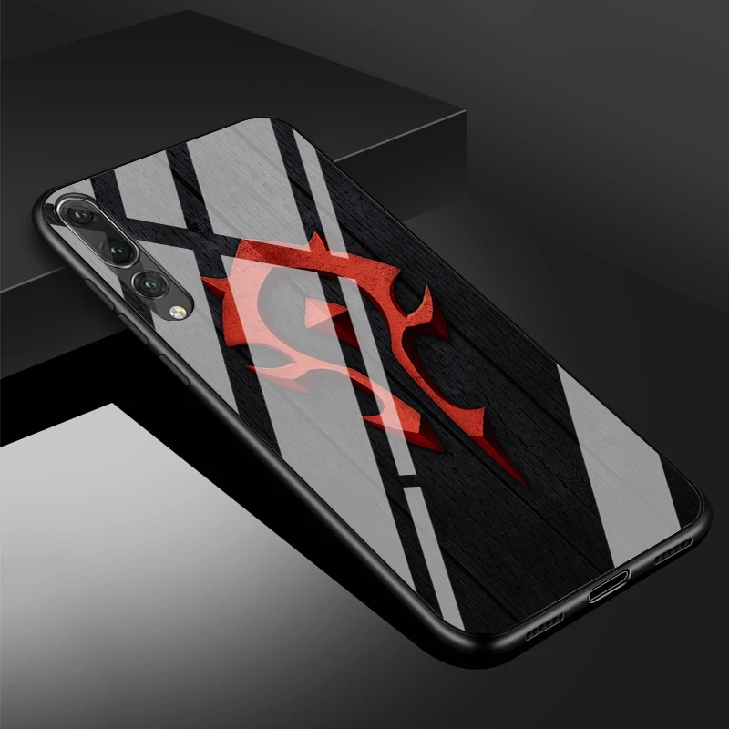Wows логотип World Of Warcrafts закаленное стекло чехол для телефона huawei P20 P30 lite P20 P30 PRO MATE 20 lite 20 PRO Honor 10