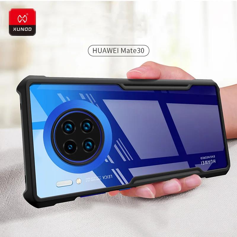 Ультратонкий Роскошный прозрачный силиконовый чехол для huawei mate 20 30 P30 Por X