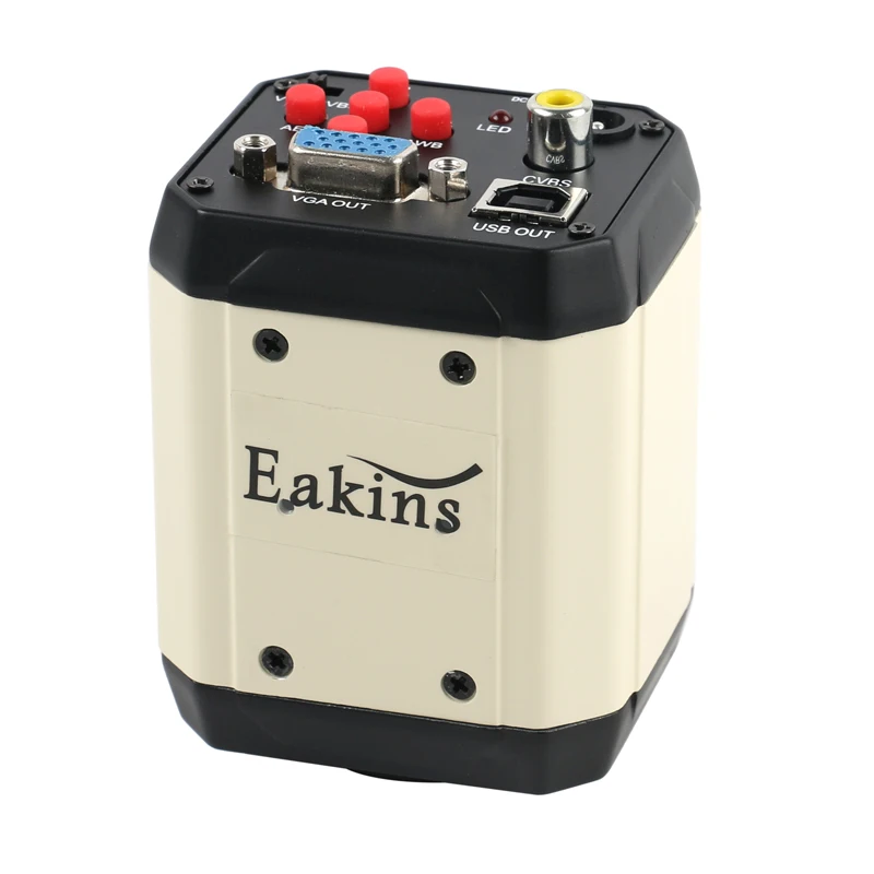 Цифровой цифровой электронный видеомикроскоп 2 0 МП HD 3 в 1 VGA CVBS USB AV TV промышленный