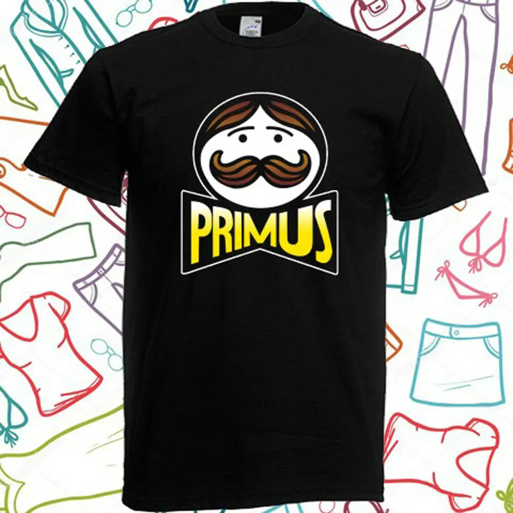 Мужская черная футболка с логотипом PRIMUS размер от S до 3XL | одежда