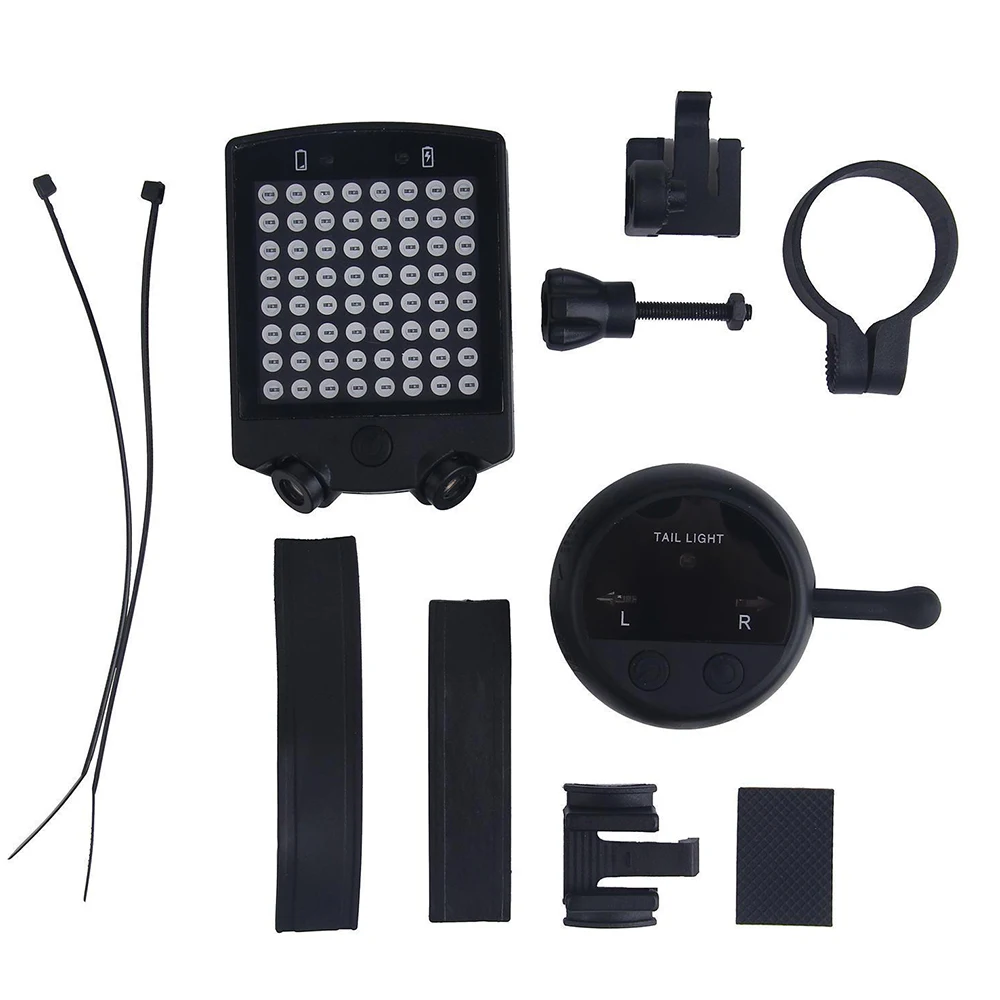 

64 LED Bike Bicycle Rear Tail Light Intelligent Auto-sensing USB Rechargeable Bike Cycling Safety Warning Turn Signals Light
