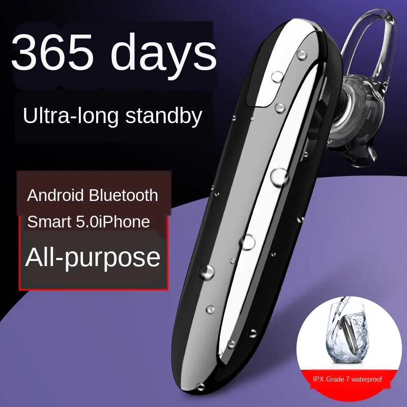 

HBQ Bluetooth Headset Bluetooth 5.0 Earpiece Handsfree Headphones Mini Wireless Earphone Earbud Earpiece For iPhone xiaomi