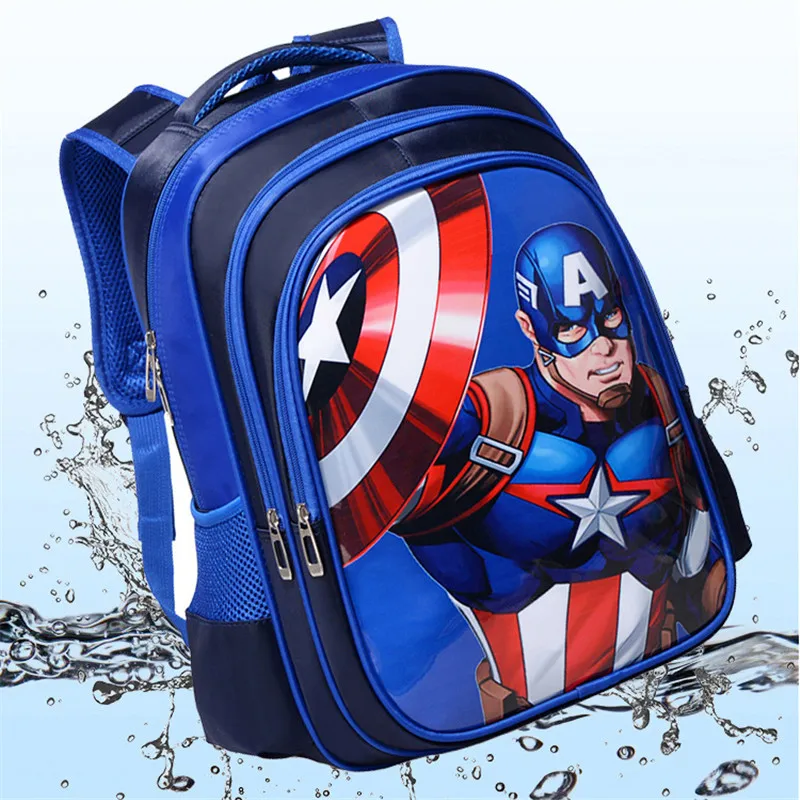 Детский рюкзак Marvel детский школьный с изображением Супермена из мультфильма