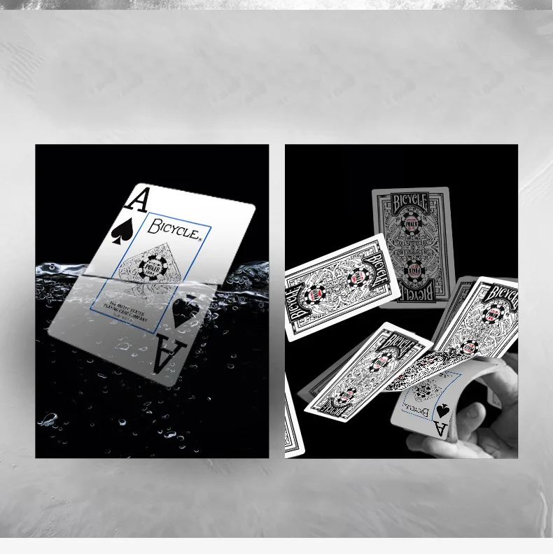 WSOP китайские ПВХ игральные карты премиум пластиковые Dura гибкая палуба размер