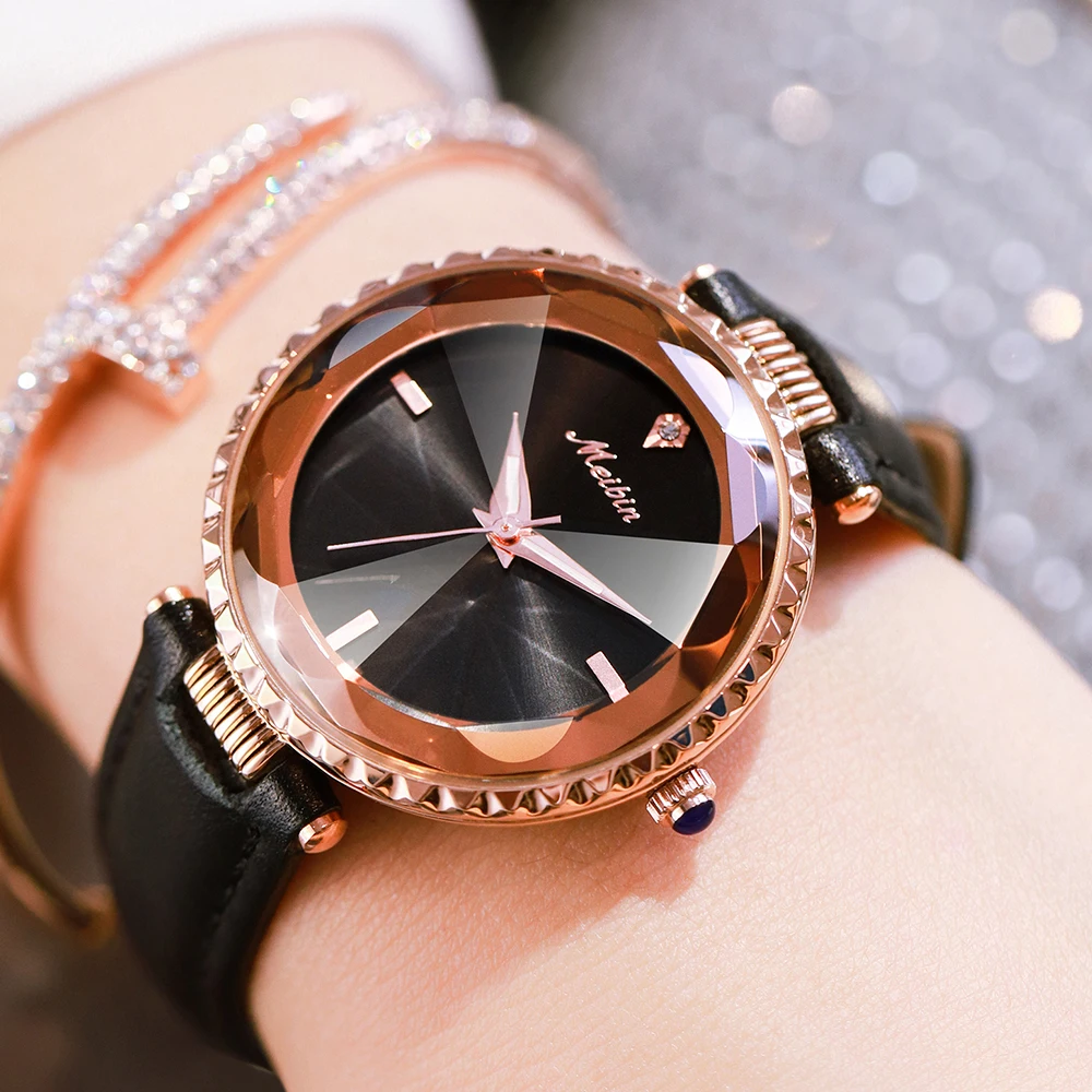 Часы женские роскошные брендовые кварцевые часы кожаные повседневные мужские