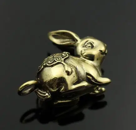 Китайская латунная резьба из чистой меди двенадцать знаков зодиака твердый