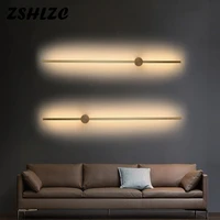 modern led wall light 110v 220v simple sconce wall lamp for bedroom living room dining room kitchen bedside light l120 100 80cm