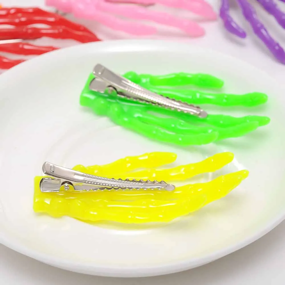 Кость руки скелета нормальные без линии заколки Хэллоуин Опора милые дети боятся