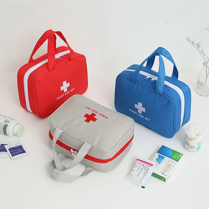 

Portable First Aid Medical Kit Medicine Emergency Bag Household Medicine Pill Storage Bag Travel Camping Useful Survival Bag