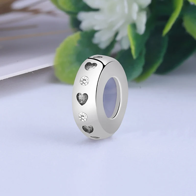 Новый 925 стерлингового серебра Fit Pandora Браслеты собака животное следа разделитель