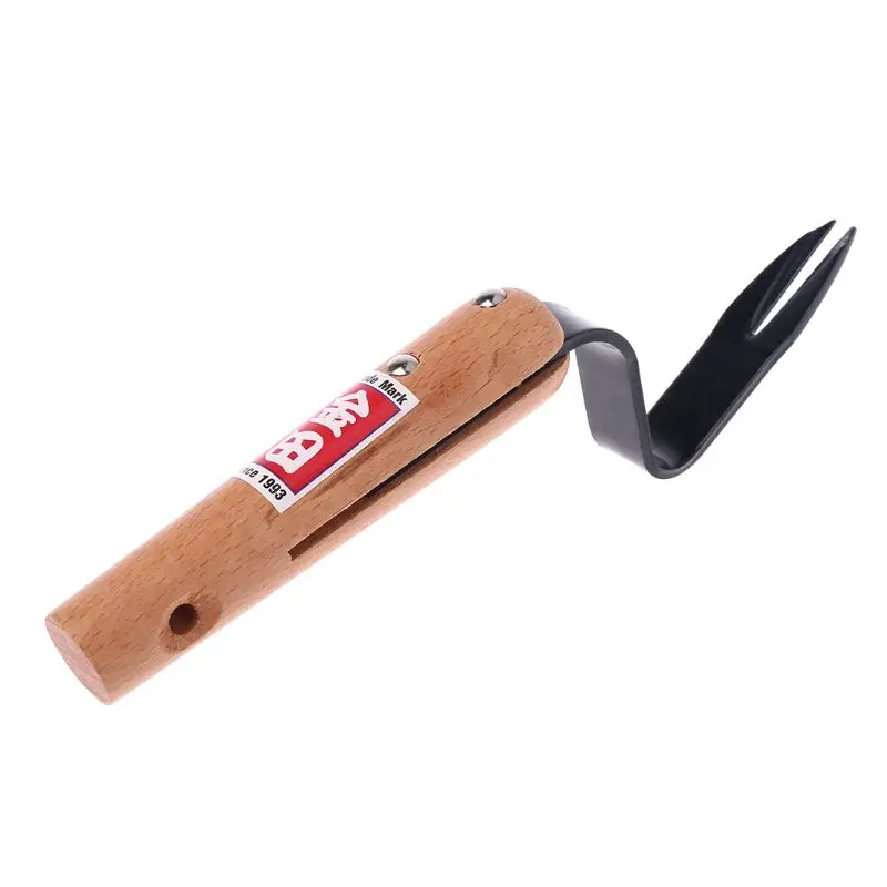 

Forked Head Hand Weeder Puller Remove Weeds Shovel Garden Trimming Tools Gadgets P82D