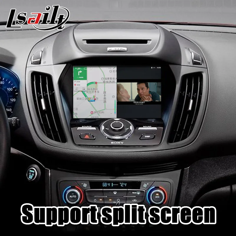 Lsailt Android видеоинтерфейс для Ford Escape Focus Kuga Edge Explorer GPS навигационная коробка