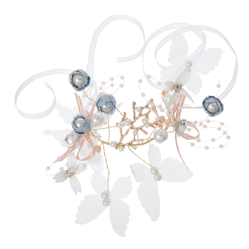 1 шт бутоньерка на запястье для подружки невесты Свадебная повязка цветок