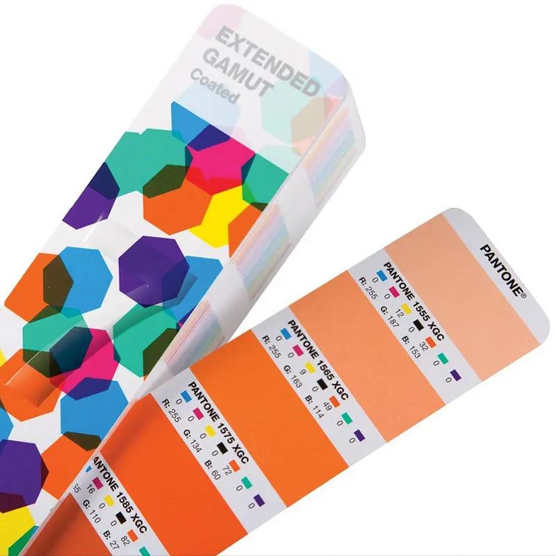 1729 цветов s Pantone расширенная гамма с покрытием GG7000 международный стандарт CMYKOGV