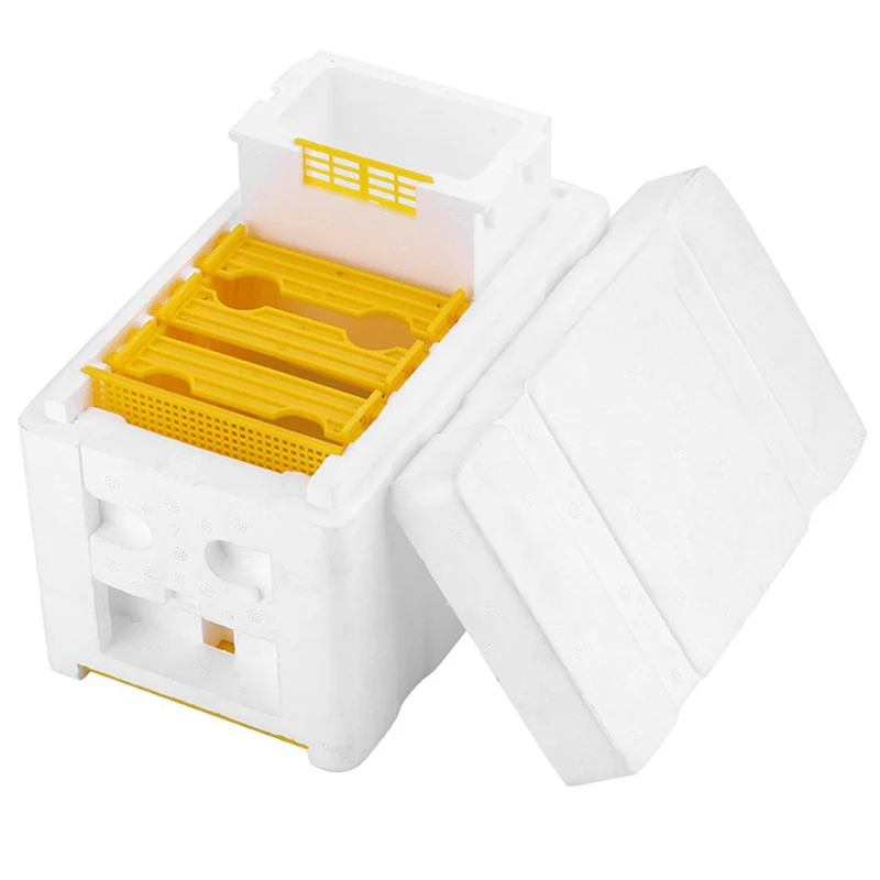 

Beekeeping Queen Breeding Rearing Box Beekeeping Supplies Bee Harvest Beehive Foam Equipment L23