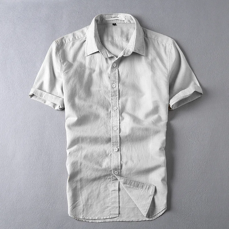 

2020 Summer New Short Sleeve Hemden Herren
