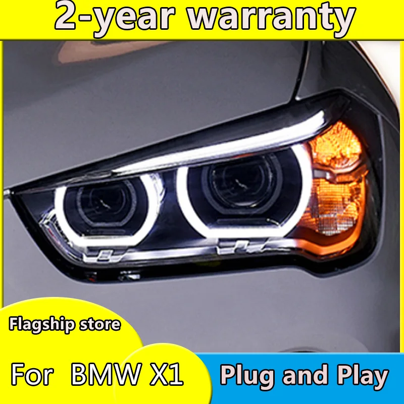 1 пара светодиодных автомобильных фар для BMW X1 2016-2019 bmw автомобильная головная