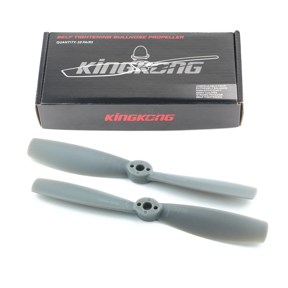 10 пара/лот KINGKONG 6040 6*4 / 5040 5*4 CW CCW пропеллер для RC QAV250 Мультикоптер Квадрокоптер Мини