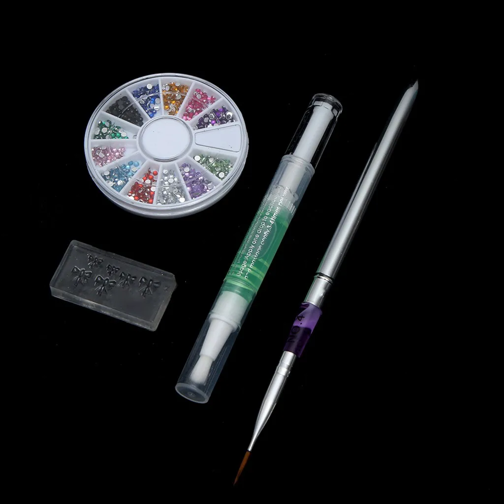 Набор для ногтей Женский акриловый порошок набор украшения кисть кутикулы