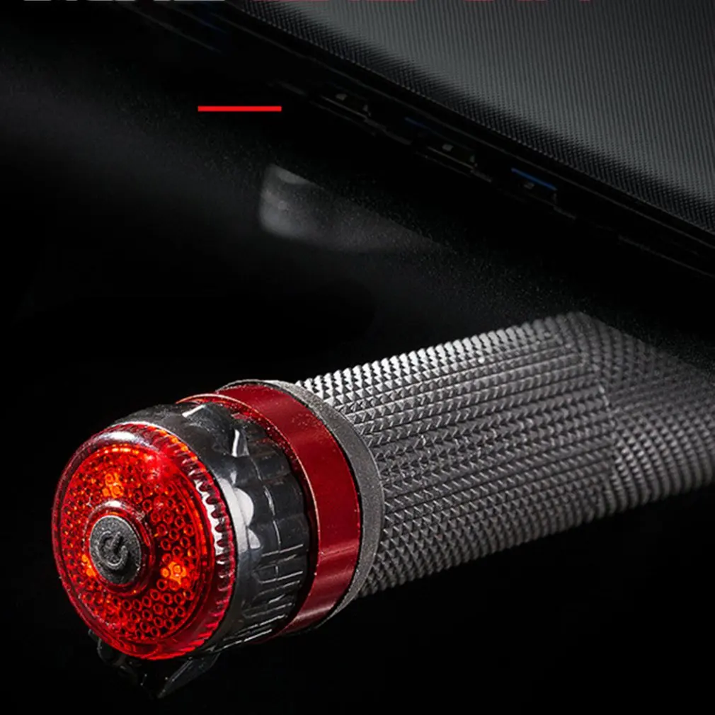 

LED Bicycle Light Bike Handlebar Light Handlebars End Caps Plugs Blinker Lamp Warning Taillights Signal Turn Indicator