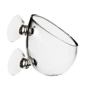 Стеклянный Горшок для украшения аквариума, горшок в горошек для воды, цилиндр для водных растений, аксессуары для аквариума