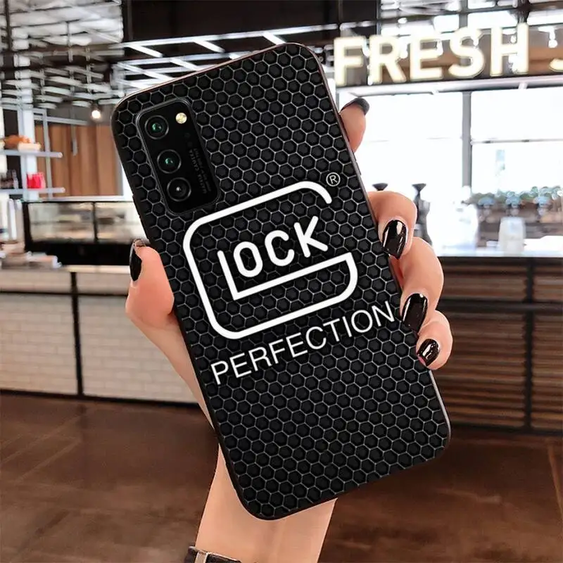 Чехол-накладка CUTEWANAN Glock для Samsung S20 plus Ultra S6 S7 edge S8 S9 S10 5G lite 2020 | Мобильные телефоны и