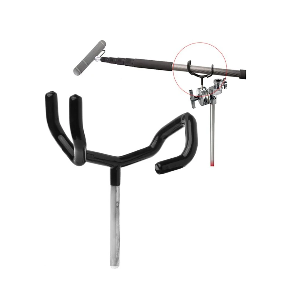 

Metal Audio Boom Pole Support Holder Stand For Microphone C-Stands