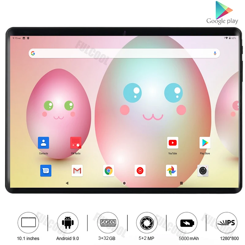 Горячее предложение 2.5D закаленное Стекло ультра тонкий планшетный ПК 10 дюймов Octa