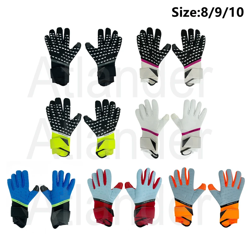 

Football Soccer Goalie Goalkeeper Gloves Premium Quality Thicken Latex Adult Goalkeeper Soccer Goalie Gloves Guantes de Portero