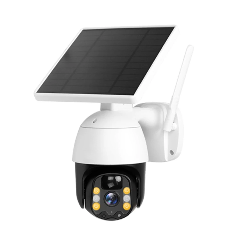

IP Camera WIFI 3MP PIR Solar Panel Battery Low Power Camera Outdoor Waterproof PTZ CCTV Camera Smart Security Monitor