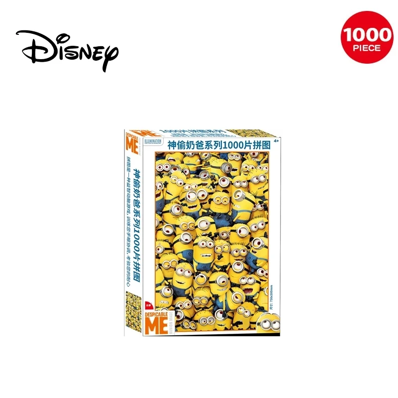 

Disney 2021 New Cartoon Animation Puzzle Children Gifts Frozen 1000 Piece Puzzle Adult Cartoon Intelligence Toy Gifts