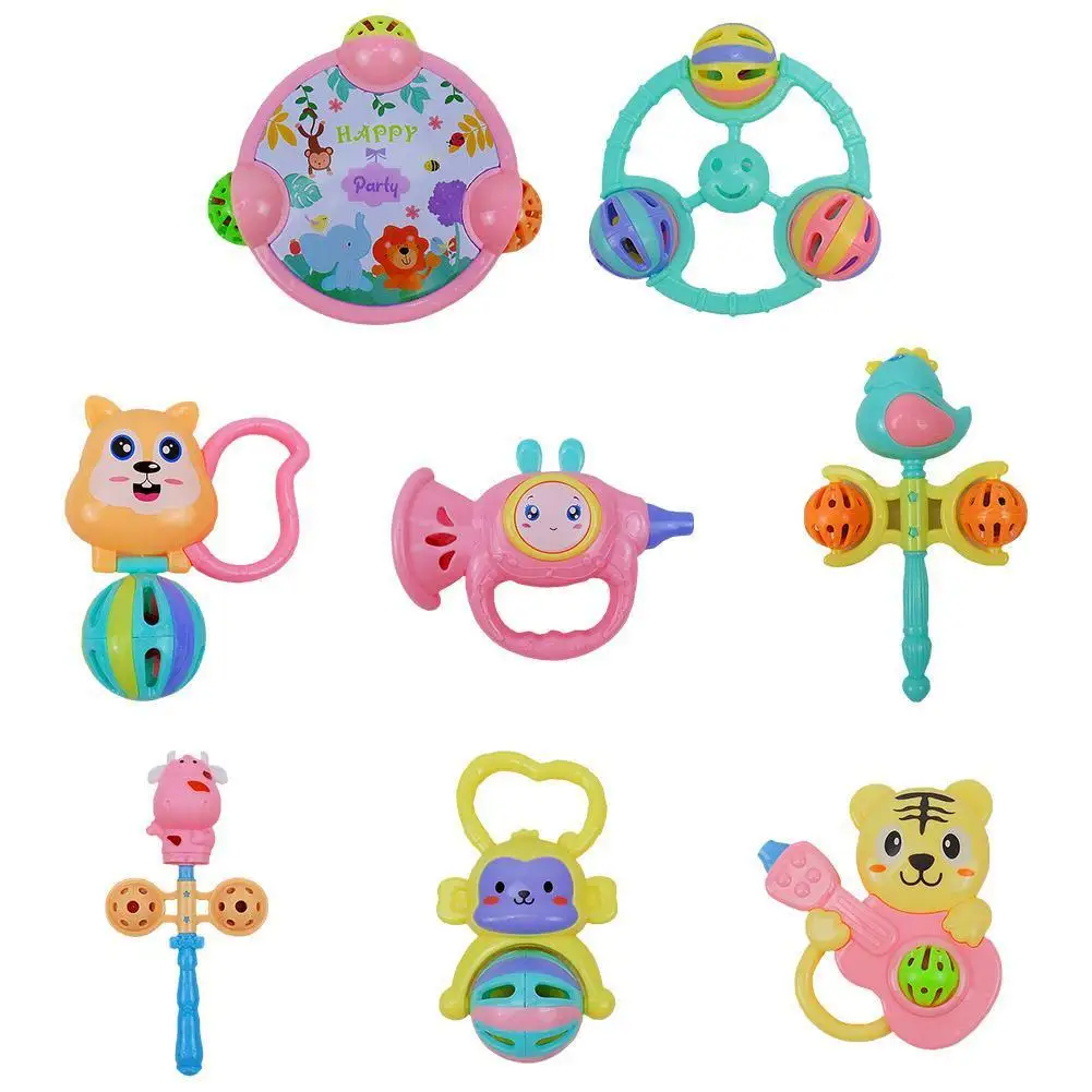 

Small Rattles Push the Rattles Baby Soothing Toys Educational Early Education Baby Toys Child Toys Educational Games