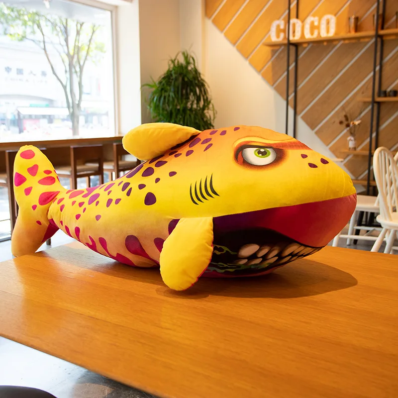 Акула плюшевые детские игрушки реалистичные успокаивающие мягкие животные для