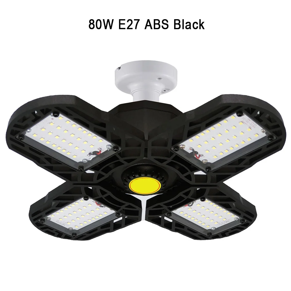 E27 80 Вт датчик движения потолочный регулируемый угол светодиодный светильник для