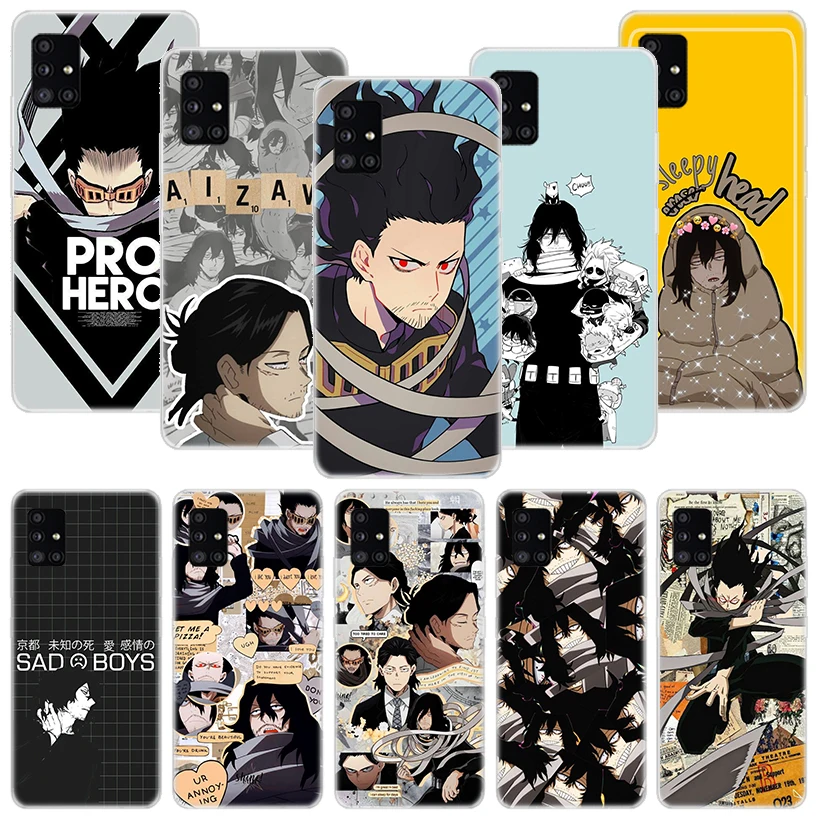 Мой герой Академия Aizawa Shouta чехол для телефона Samsung Galaxy A12 A22 A32 A42 A52 A72 A51 A71 Φ A41 A31 A21