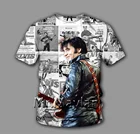 Футболка с 3D-принтом The King Elvis Presley для мужчин и женщин, уличная одежда в стиле рок, модная одежда, топы в стиле хип-хоп, SW71