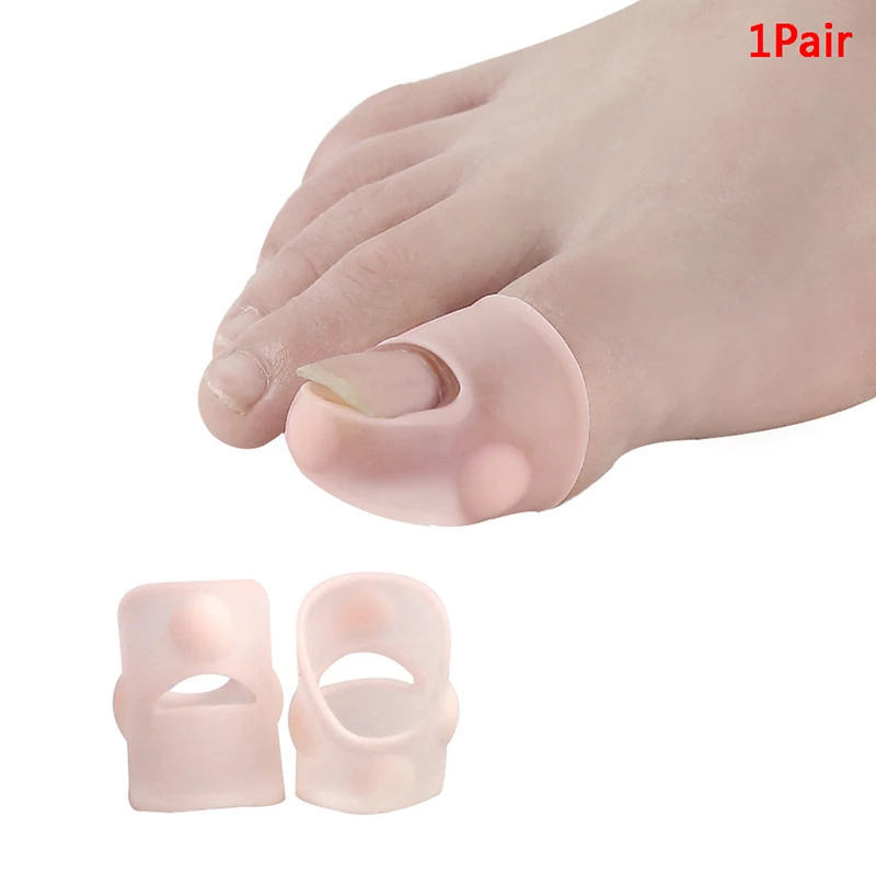 

2pcs Hallux Valgus Pro Bunion Corrector Toe Separator Stretchers Bunion Protector Pedicure Tool Silicone Feet Care