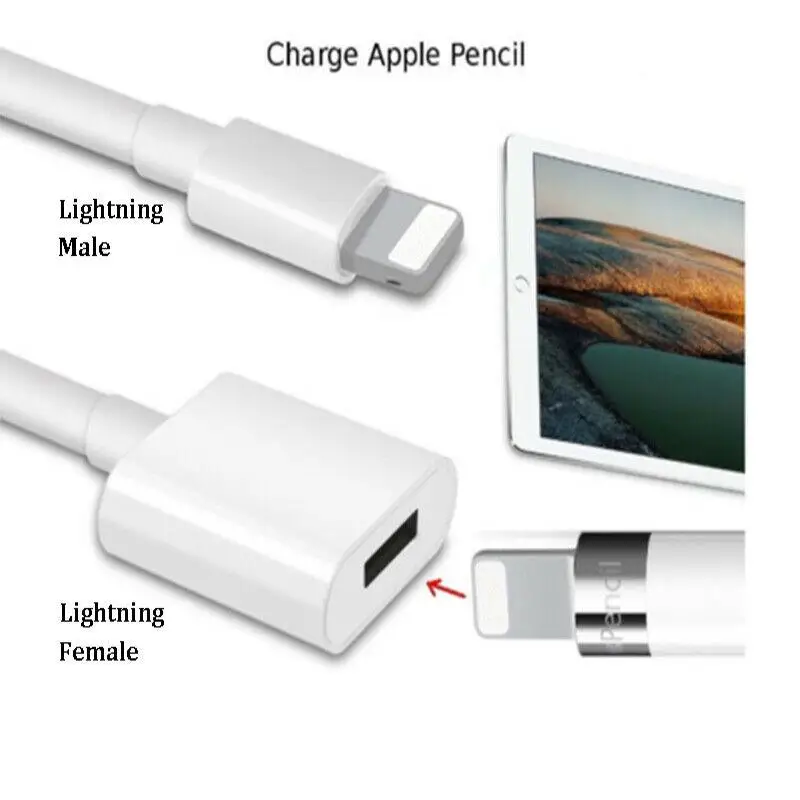 8 Pin типа папа к женскому удлинитель Кабель для передачи данных iPhone 6 7 Plus