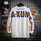 Свитшот мужской светоотражающий в стиле хип-хоп, уличный топ в японском стиле, Повседневный пуловер с длинным рукавом в стиле Харадзюку, 2022