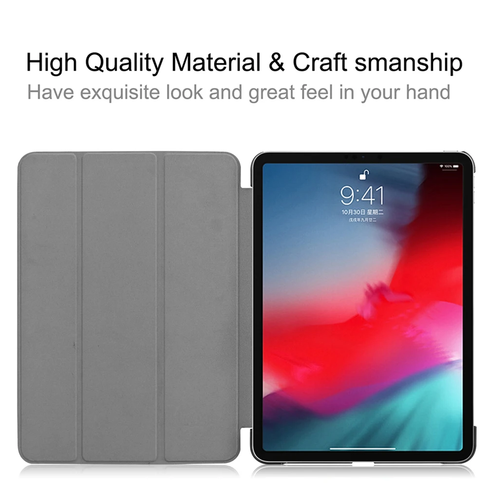 Чехол MTT с граффити для iPad Pro 11 дюймов 2018 тонкий магнитный откидной из