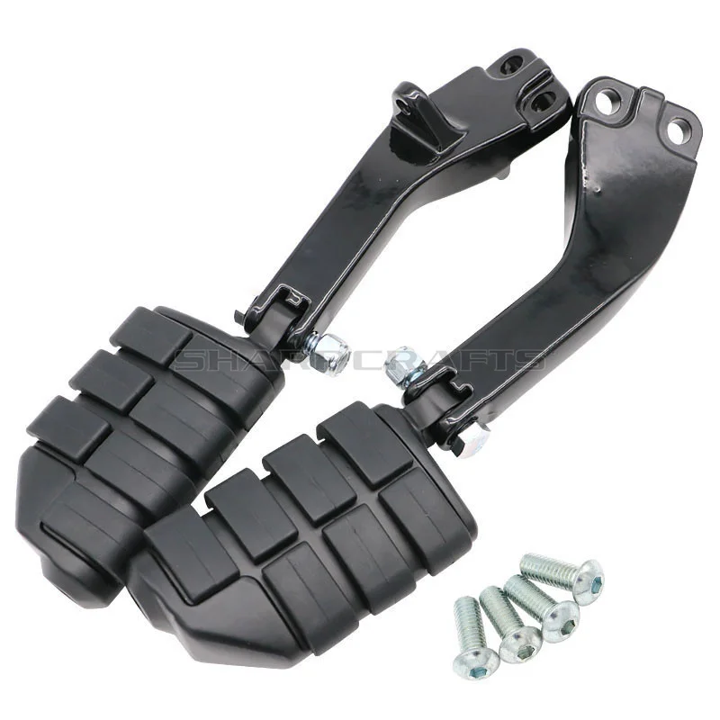 Пассажирские подножки крепежные кронштейны крепления Чехол для Harley Dyna Glide EFI FXDF