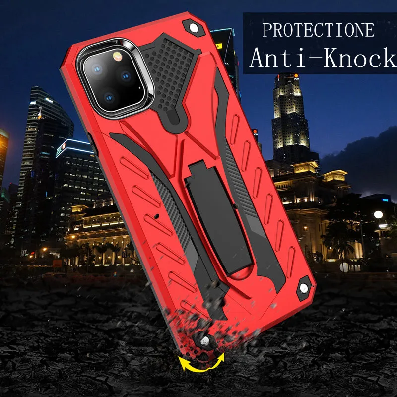 Роскошный противоударный чехол подставка в сложенном виде для iPhone X XR XS Max мягкий