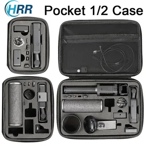 HRR OSMO Pocket 2 Case, Multifunctional Portable Travel Bag for DJI Pocket 2 Creator Combo Accessori